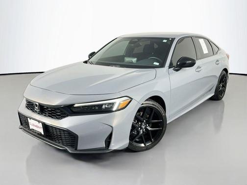 Meteorite Gray Metallic 2025 Honda Civic Sport