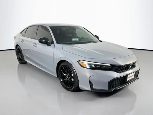 Meteorite Gray Metallic 2025 Honda Civic Sport
