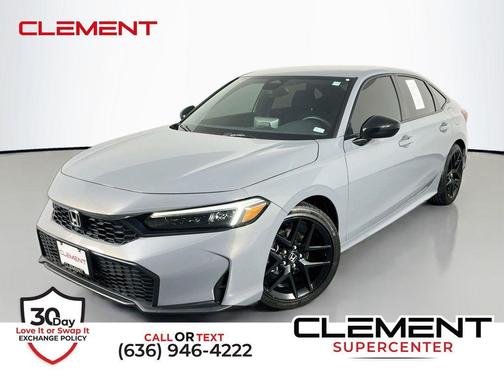 Meteorite Gray Metallic 2025 Honda Civic Sport