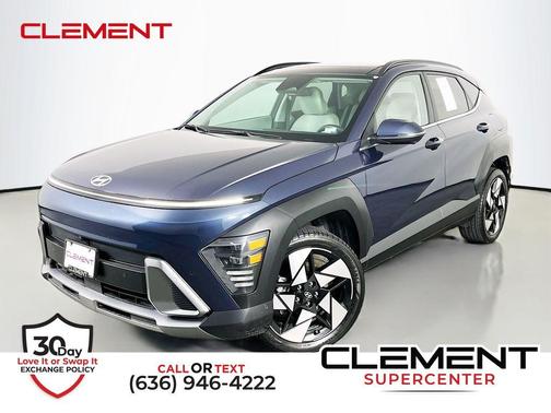 Denim Blue Pearl 2024 Hyundai KONA Limited