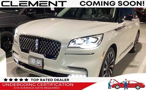 White 2021 Lincoln Aviator Black Label Grand Touring