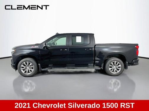 Black 2021 Chevrolet Silverado 1500 RST