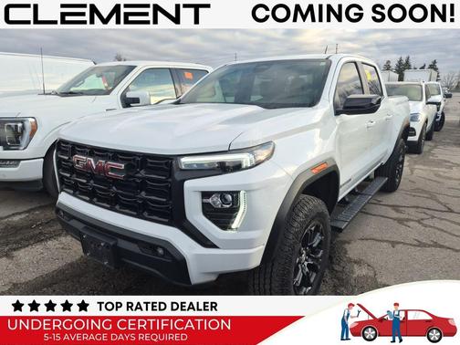 Summit White 2024 GMC Canyon Elevation
