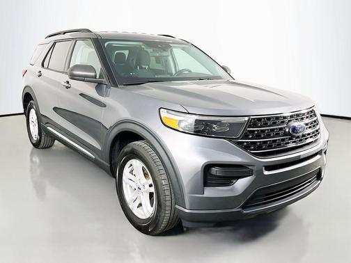 Gray Metallic 2022 Ford Explorer XLT