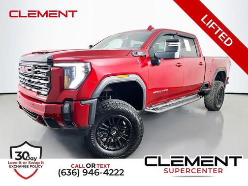 Volcanic Red 2024 GMC Sierra 2500 AT4