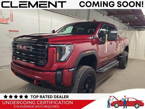 Volcanic Red 2024 GMC Sierra 2500 AT4