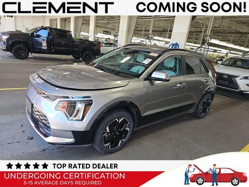 Steel Gray 2023 Kia Niro EV Wind