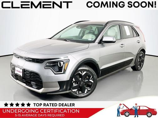 Steel Gray 2023 Kia Niro EV Wind
