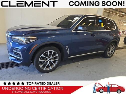 Phytonic Blue Metallic 2023 BMW X5 xDrive40i