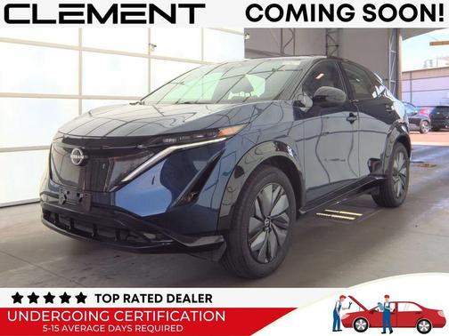 2 Tone Blue / Black Roof 2023 Nissan ARIYA ENGAGE