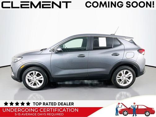Satin Steel Gray Metallic 2021 Buick Encore GX Preferred