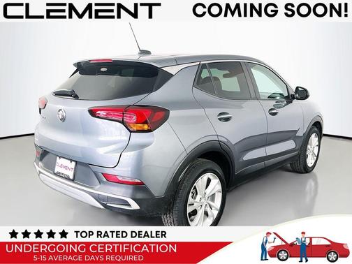 Satin Steel Gray Metallic 2021 Buick Encore GX Preferred