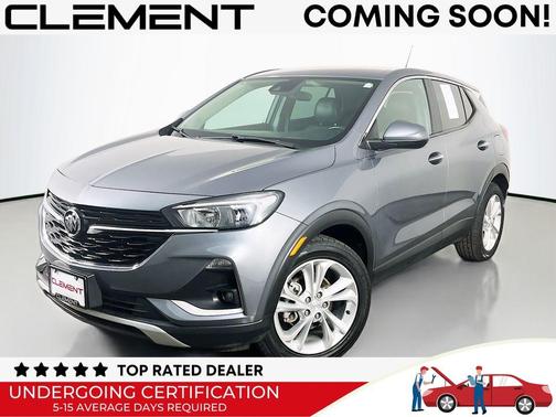 Satin Steel Gray Metallic 2021 Buick Encore GX Preferred