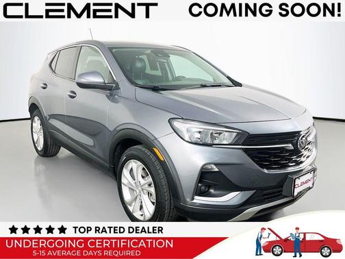 Satin Steel Gray Metallic 2021 Buick Encore GX Preferred