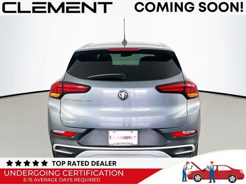 Satin Steel Gray Metallic 2021 Buick Encore GX Preferred