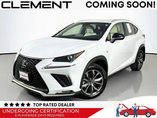 Ultra White 2021 Lexus NX 300 F Sport