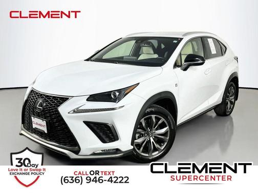 Ultra White 2021 Lexus NX 300 F Sport