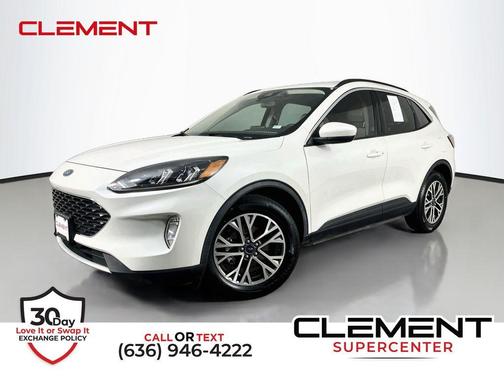 White Metallic 2020 Ford Escape SEL