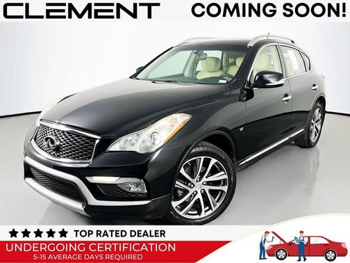 Black 2017 INFINITI QX50 Base