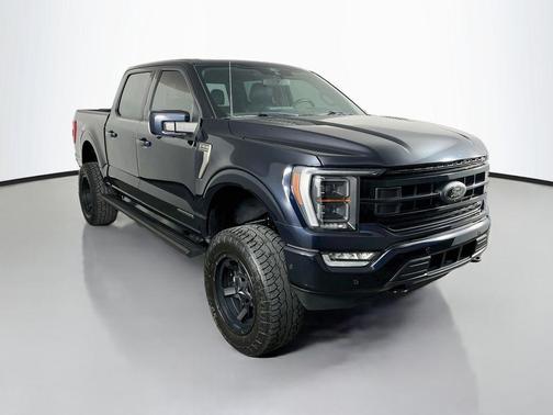 Antimatter Blue Metallic 2022 Ford F-150 Platinum