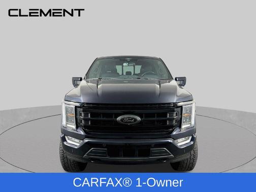 Antimatter Blue Metallic 2022 Ford F-150 Platinum