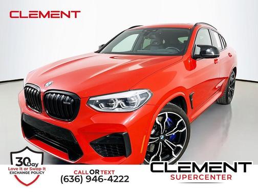 Toronto Red Metallic 2021 BMW X4 M AWD