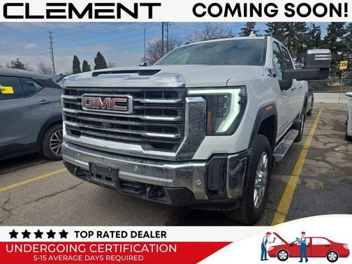 Summit White 2024 GMC Sierra 2500 SLT