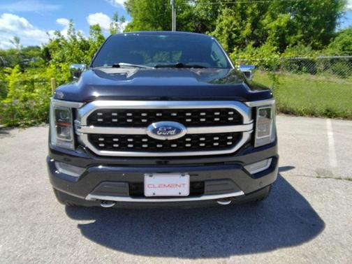 Agate Black Metallic 2021 Ford F-150 Platinum