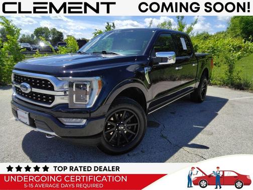 Agate Black Metallic 2021 Ford F-150 Platinum