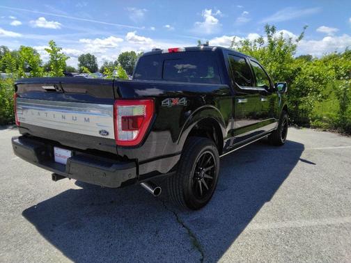 Agate Black Metallic 2021 Ford F-150 Platinum