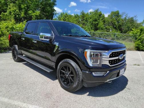 Agate Black Metallic 2021 Ford F-150 Platinum