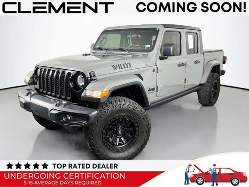 Sting Gray Clearcoat 2023 Jeep Gladiator Sport