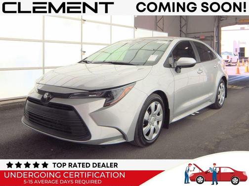 Classic Silver Metallic 2025 Toyota Corolla LE