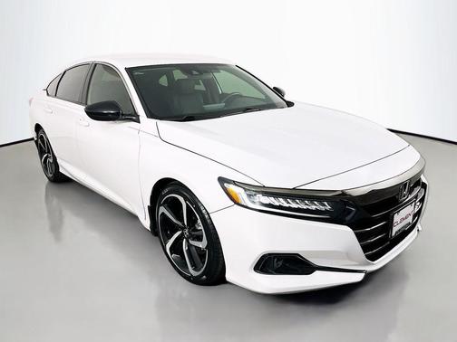 Platinum White Pearl 2022 Honda Accord Sport 1.5T