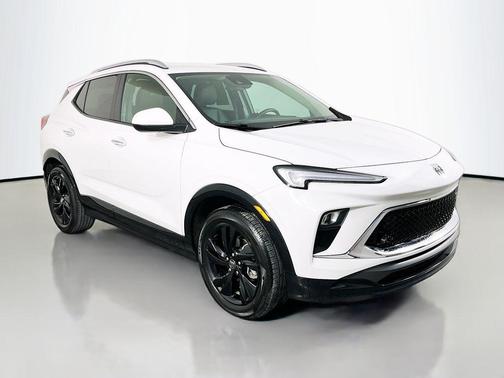 Summit White 2024 Buick Encore GX Sport Touring