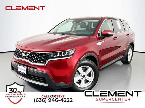 Passion Red Tintcoat 2022 Kia Sorento LX