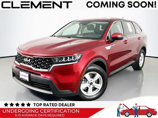 Passion Red Tintcoat 2022 Kia Sorento LX