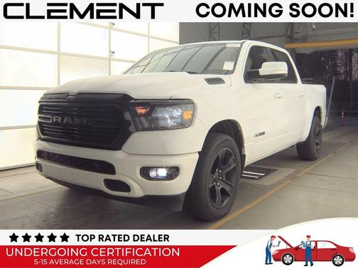 Bright White Clearcoat 2020 RAM 1500 Big Horn