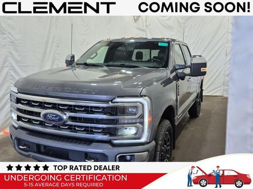 Carbonized Gray Metallic 2024 Ford F-250 Platinum