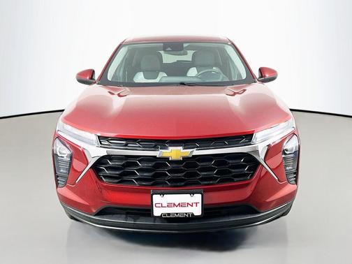 Crimson Metallic 2025 Chevrolet Trax LS
