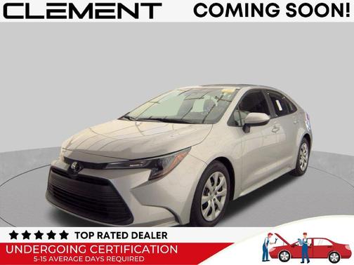 Classic Silver Metallic 2024 Toyota Corolla LE