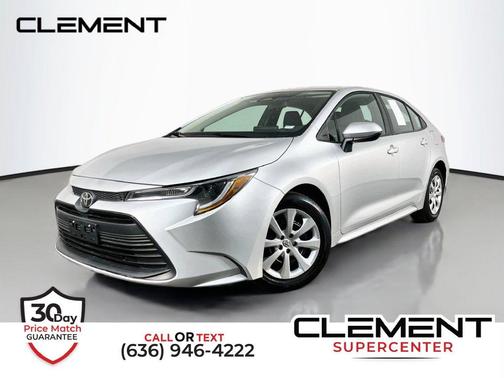 Classic Silver Metallic 2024 Toyota Corolla LE