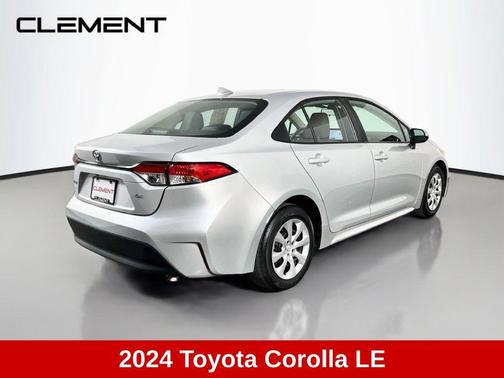 Classic Silver Metallic 2024 Toyota Corolla LE