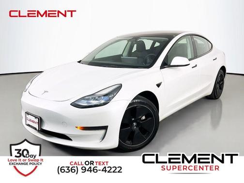 Pearl White Multi 2023 Tesla Model 3 Base