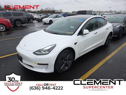 Pearl White Multi 2023 Tesla Model 3 Base