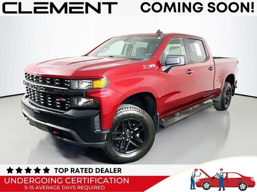 Cherry Red 2022 Chevrolet Silverado 1500 Limited Custom Trail Boss