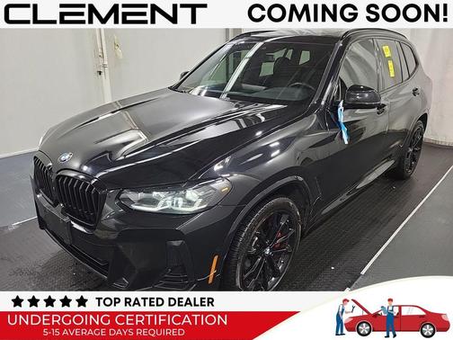 Carbon Black Metallic 2022 BMW X3 xDrive30i