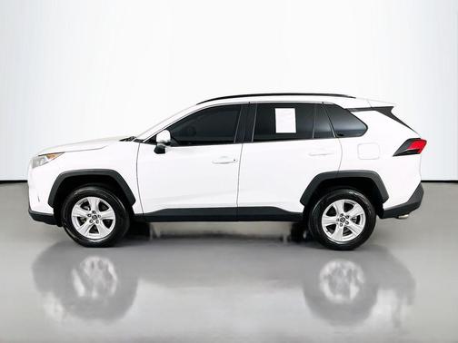 Super White 2019 Toyota RAV4 XLE