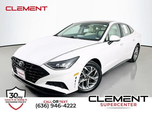 White 2023 Hyundai SONATA SEL