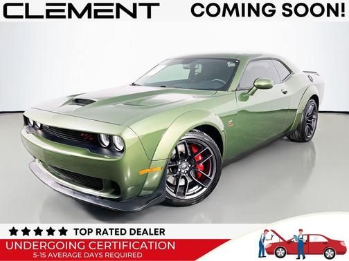 F8 Green 2022 Dodge Challenger R/T Scat Pack